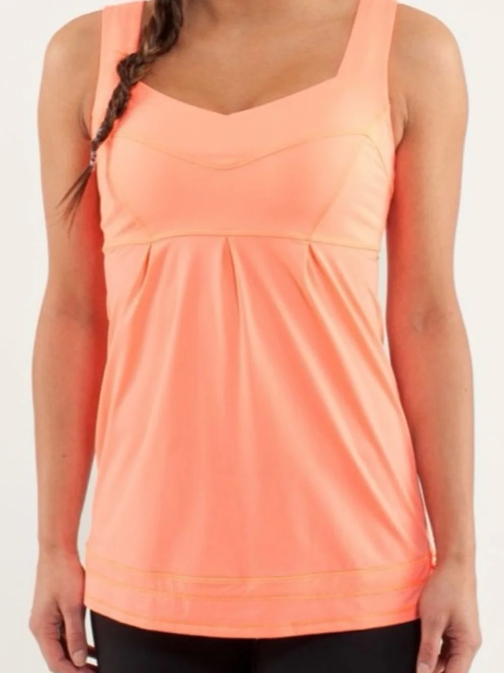 Lululemon Tame Me Tank in Coral